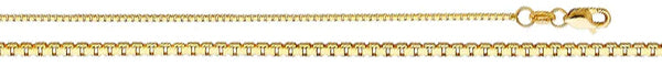 14k Yellow Gold Box Chains