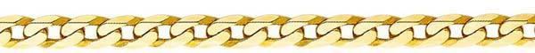 14k Cuban Bevelled Chain