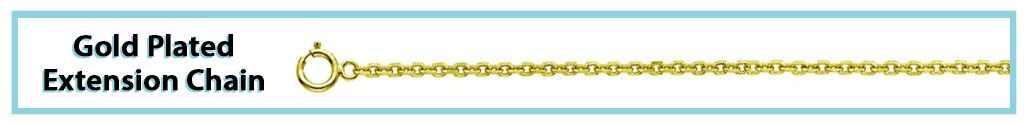 Gold Plated Extension Chain