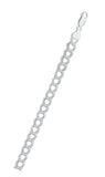 Italian Sterling Silver Charm Link 100 Bracelet