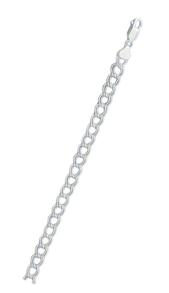Italian Sterling Silver Charm Link 080 Bracelet