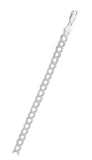 Italian Sterling Silver Charm Link 080 Bracelet