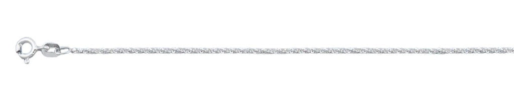 Sterling Silver Diamond Cut Plain Bracelet
