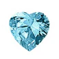 Load image into Gallery viewer, Sterling Silver Rhodium Plated 4mm Heart Color CZ Earrings