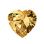 Load image into Gallery viewer, Sterling Silver Rhodium Plated 5mm Heart Color CZ Earrings