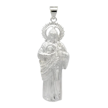 Load image into Gallery viewer, Sterling Silver Saint Jude Pendant
