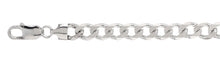 Load image into Gallery viewer, Sterling Silver Super Flat High Polished Curb 7.9mm-220 Chain with Lobster Clasp Closure