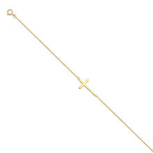 Load image into Gallery viewer, 14K Yellow Light Chain Bracelet