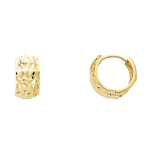Load image into Gallery viewer, 14K Yellow Gold 7mm Huggies Earrings