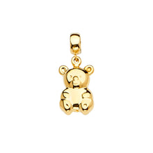 Load image into Gallery viewer, 14K Yellow Bear Charm for Mix and Match Bracelet