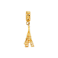 Load image into Gallery viewer, 14K Yellow Effiel Charm for Mix and Match Bracelet