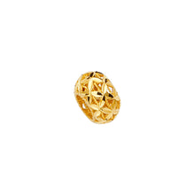 Load image into Gallery viewer, 14K Yellow Filigree Oval Slider for Mix and Match Bracelet