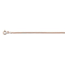 Load image into Gallery viewer, Sterling Silver Rose Gold Plated Popcorn Chain 020-1.4MM with Spring Clasp