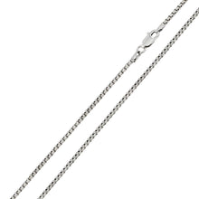 Load image into Gallery viewer, Sterling Silver Rhodium Plated Round Box 2mm-040 Chain