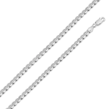Load image into Gallery viewer, Sterling Silver Basic 5.1mm Braid Flat Rope Chain