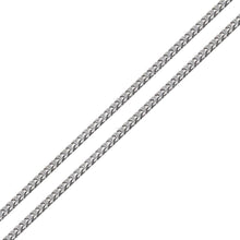Load image into Gallery viewer, Sterling Silver Rhodium Plated 2.7mm Franco Chain