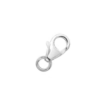 Load image into Gallery viewer, Sterling Silver Oval Lobster Clasp With Ring
