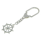 Sterling Silver High Polished Anchor Keychain