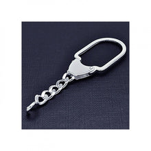 Load image into Gallery viewer, Sterling Silver Dangling Customizable Keychain