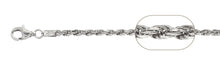 Load image into Gallery viewer, Sterling Silver High Polished Rope 5.7mm-120 Chainﾠ