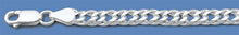 Load image into Gallery viewer, Sterling Silver Rombo 180-9.5mm Double Link Chain with Lobster Clasp