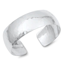 Load image into Gallery viewer, Sterling Silver Polished Plain Bangle Bracelet Thickness-20.7mm, Inside Diameter-50x60mm