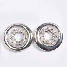 Load image into Gallery viewer, Sterling Silver Clear CZ Assorted w/CZ Earrings