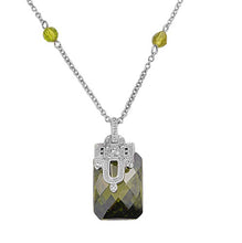 Load image into Gallery viewer, Sterling Silver Necklace With CZ