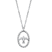 Load image into Gallery viewer, Sterling Silver Dove Necklace