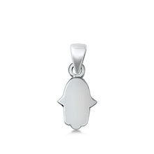 Load image into Gallery viewer, Sterling Silver Hamsa Pendant - silverdepot