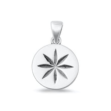 Load image into Gallery viewer, Sterling Silver Oxidized Star Plain Pendant Face Height-15.8mm