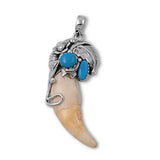 Sterling Silver Turquoise Stone Pendant