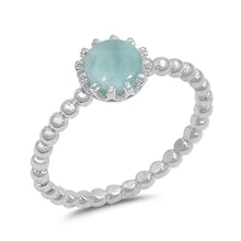 Load image into Gallery viewer, Sterling Silver Larimar Ring - silverdepot