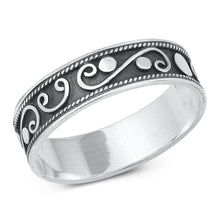 Load image into Gallery viewer, Sterling Silver Oxidized Bali Ring - silverdepot