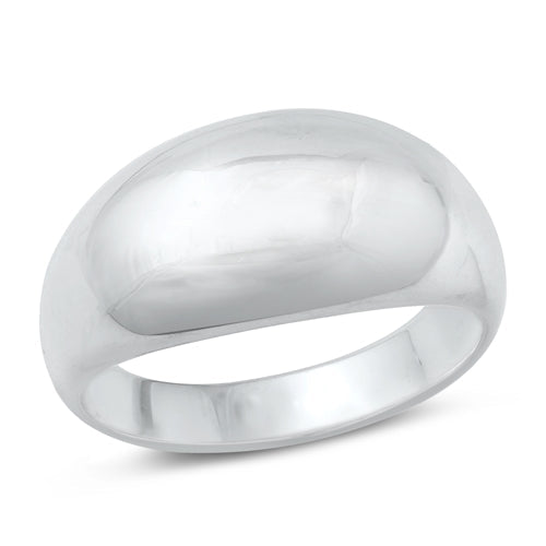 Sterling Silver Polished Ring Face Height-11.1mm