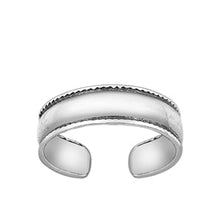 Load image into Gallery viewer, Sterling Silver Oxidized Toe Ring-4.5mm