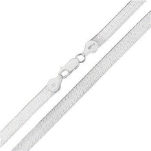 Load image into Gallery viewer, Sterling Silver Flexible Magic Herringbone Chain and Bracelet