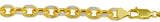 Sterling Silver Gold Plated DC Link Chain
