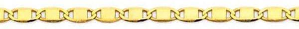 14k Yellow Gold Valentino Chain