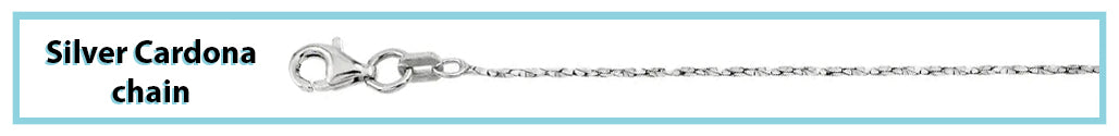 Rhodium Cardona chain – Silverdepot