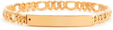 Load image into Gallery viewer, 14K Yellow Gold 7mm Miami Cuban Link ID Bracelet
