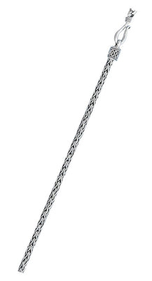 Sterling Silver Bali Foxtail Chain 3 mm Chain