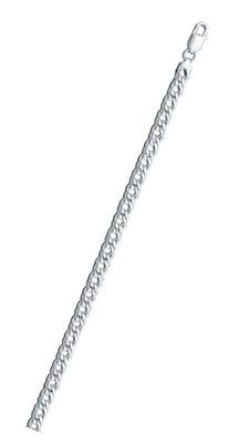 Sterling Silver Rombo 080-4.2mm Double Link Chain with Lobster Clasp