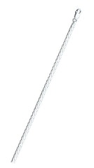 Italian Sterling Silver Serpentine Chain