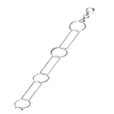 Sterling Silver Anti Tarnish Open Circle 080 Staple Chain