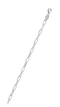 Load image into Gallery viewer, Sterling Silver Round Wire Paperclip 060 Chain