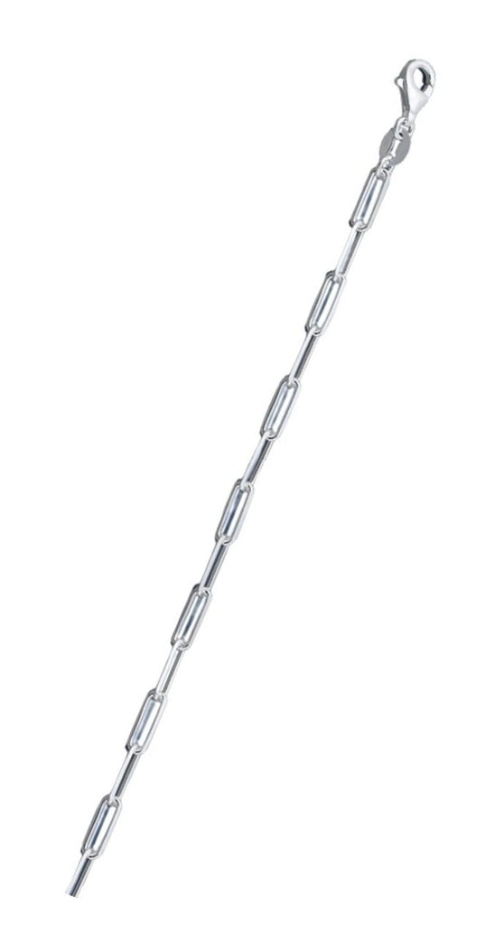 Italian Sterling Silver Staple 080 Chain