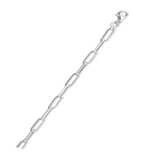 Load image into Gallery viewer, Italian Sterling Silver Staple 100 Chain