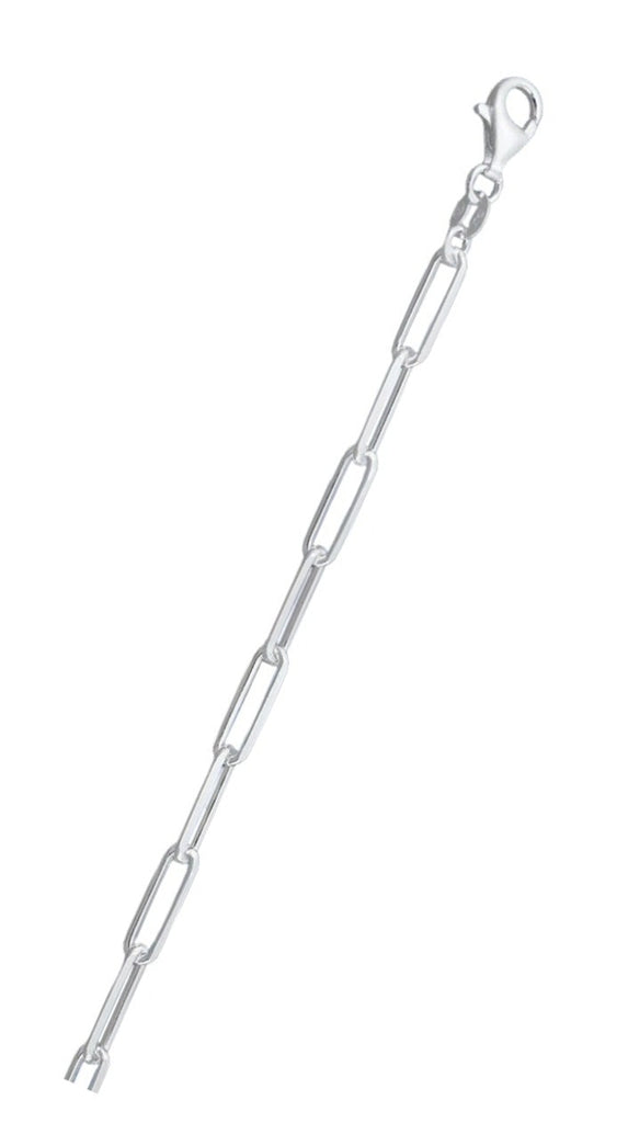 Italian Sterling Silver Staple 120 Chain