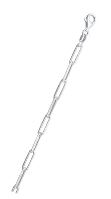 Italian Sterling Silver Staple 120 Chain